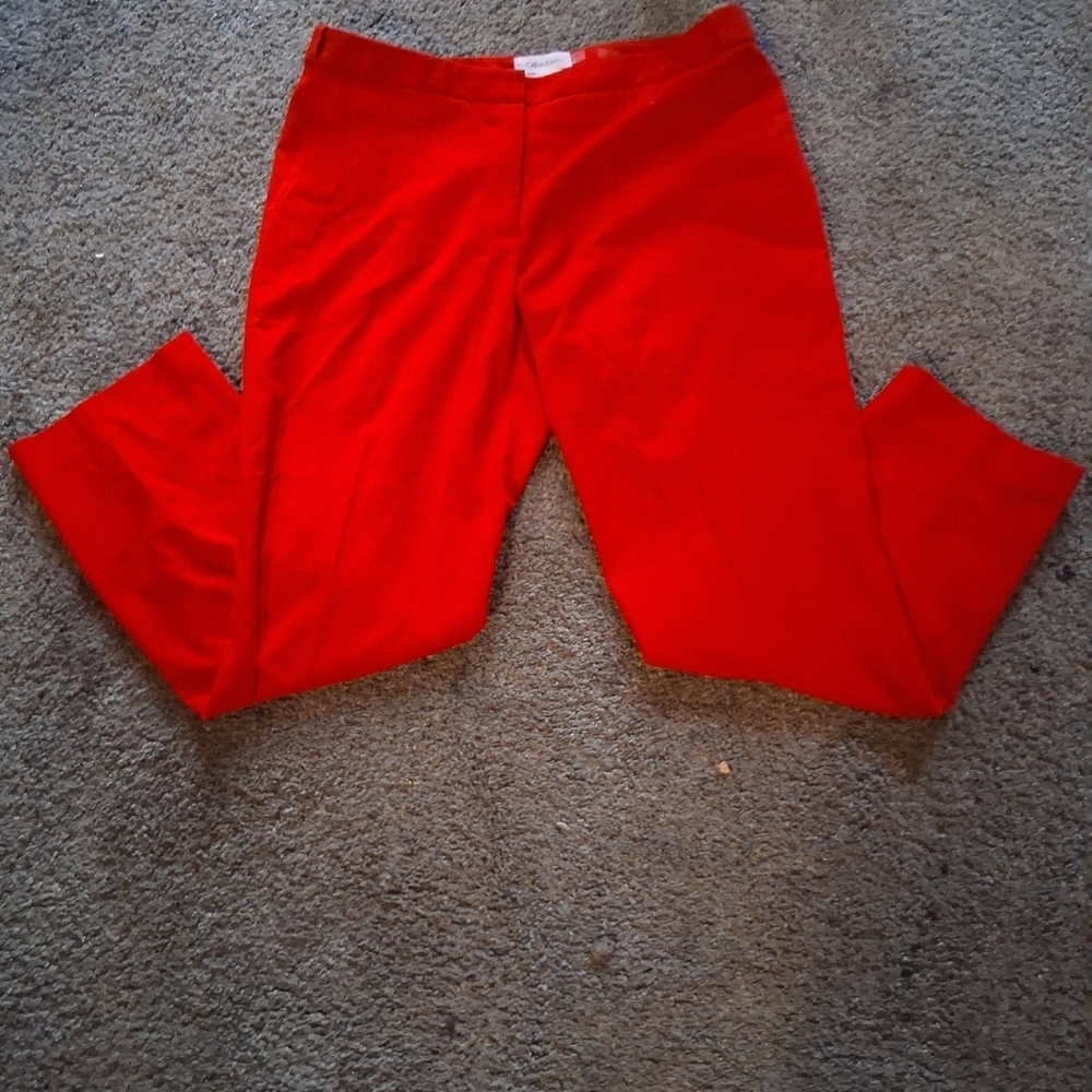 Calvin Klein Bold Red Apparel - Picture 1 of 5